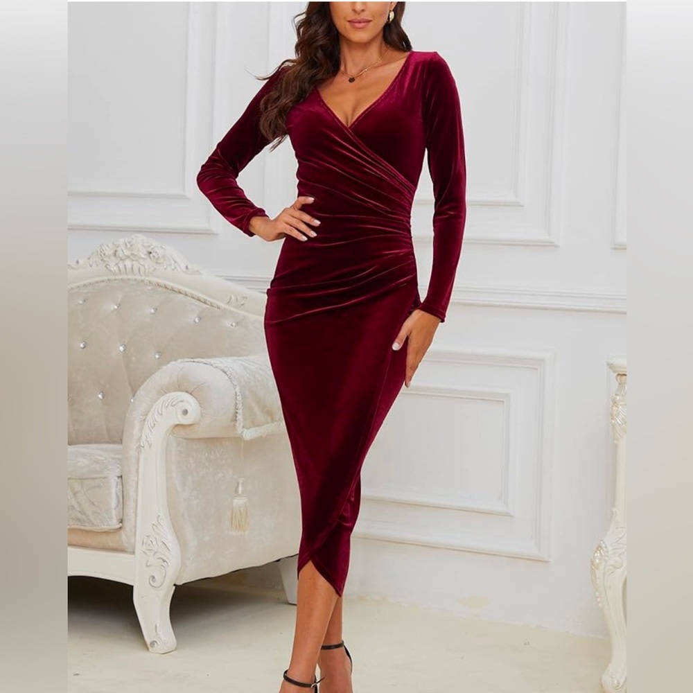 Velvet party dress  size XL